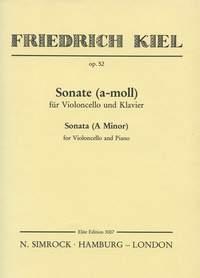 Sonata in A Minor op. 52