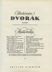 Humoresque in G op. 101-7