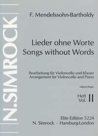 Songs without Words op. 38-53 Band 2