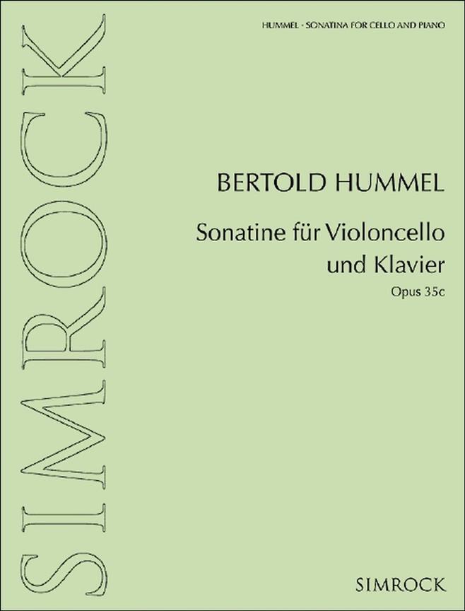 Sonatina for cello and piano
