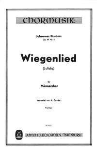 Lullaby (Wiegenlied) op. 49-4
