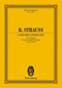 Concert Overture C minor o. Op. AV. 80