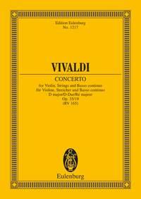 Concerto D major op. 35/19 RV 212a / PV 165
