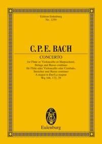 Concerto La Per Fl(Vc O Cemb) E Archi (Kneihs)