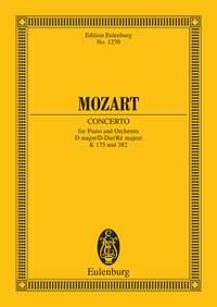 Concerto Per Pf K 175 Do E Rondo' K 382 Re