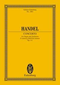 Concerto Per Org Op. 4 N. 1 Sol M. (Williams)