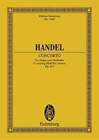 Organ Concerto No. 3 G minor op. 4/3 HWV 291