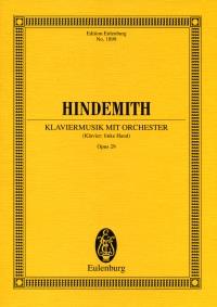 Klaviermusik mit Orchester op. 29
