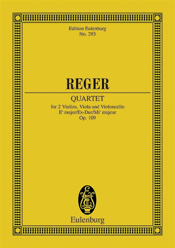 String Quartet Eb major op. 109