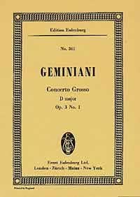 Concerto Grosso Op. 3 N. 1 Do (Hernried)