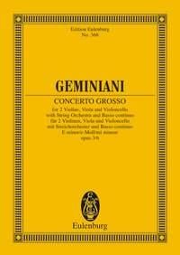 Concerto grosso E minor op. 3/6