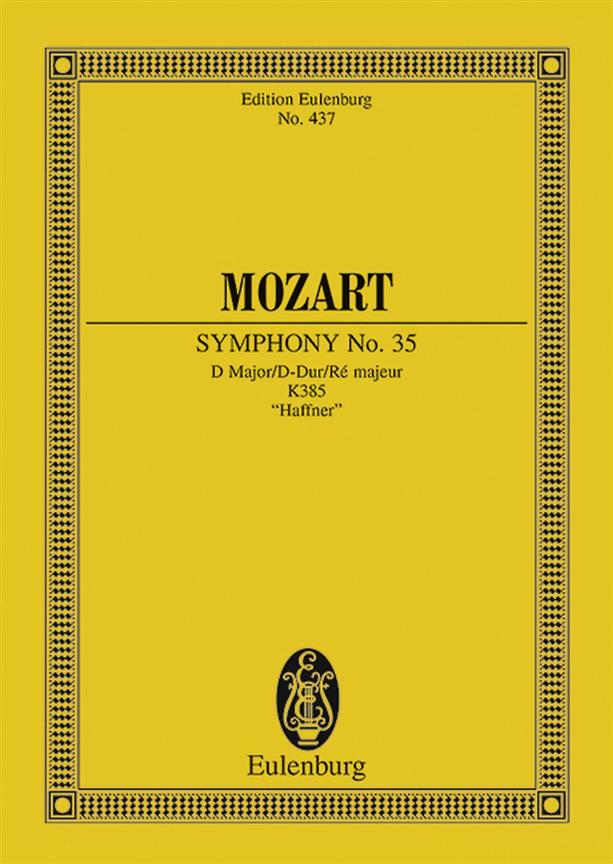 Sinfonia K 385 Re (Haffner) (Kroyer)