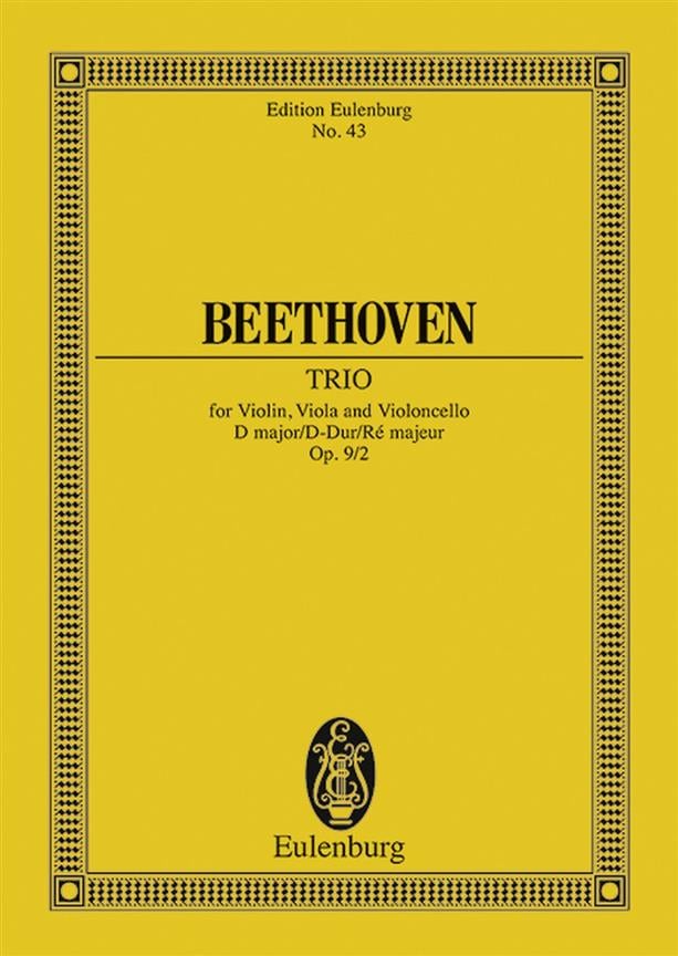 Streichtrio 2 D Op.9