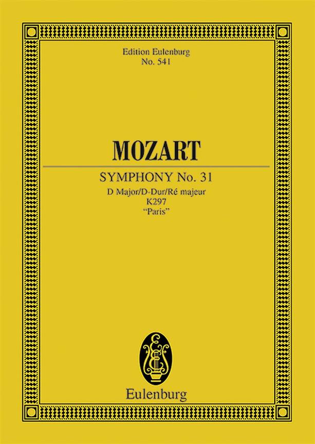 Symphonie 31 D Kv297 (Pariser)