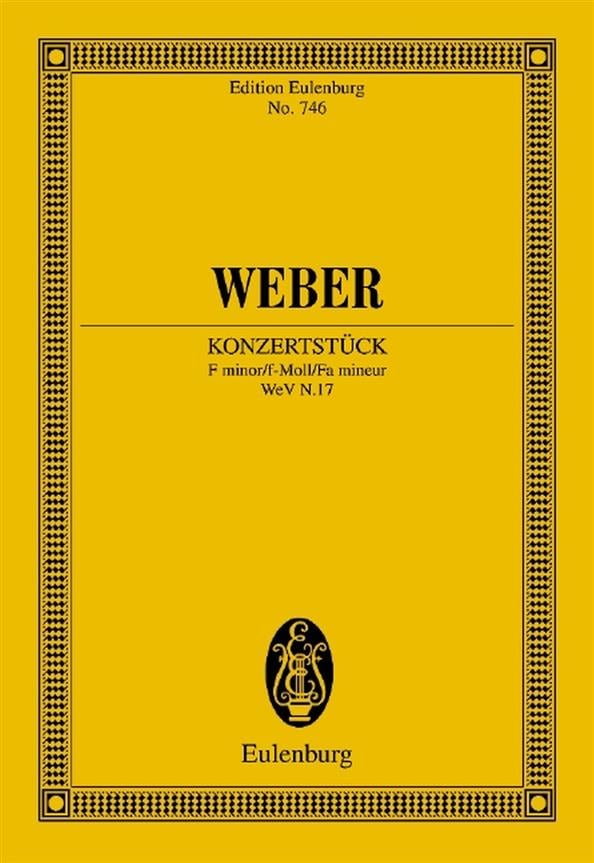 Concerto work F minor op. 79