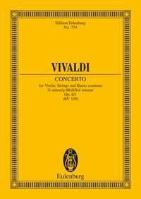 Concerto G Minor op. 6/1 RV 324 / PV 329
