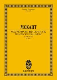 Maurerische Trauermusik K 477