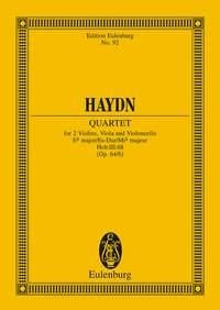 String Quartet Eb major op. 64/6 Hob. III:64