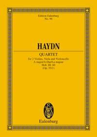 String Quartet A major op. 55/1 Hob. III: 60