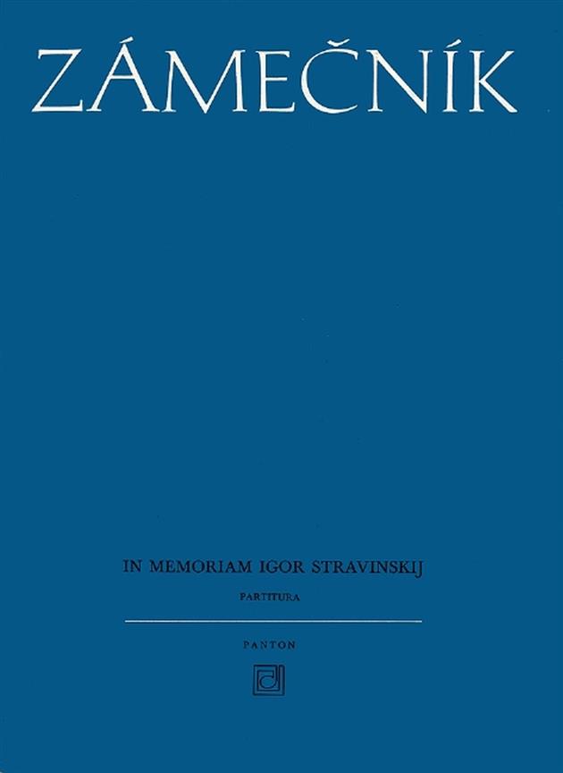 In Memoriam Igor Stravinskij