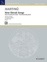 The New Slovak Songs H 126