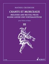 Melodies and Recital Pieces Vol. 3