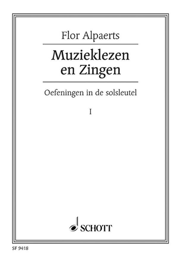 Muzieklezen en Zingen Vol. 1