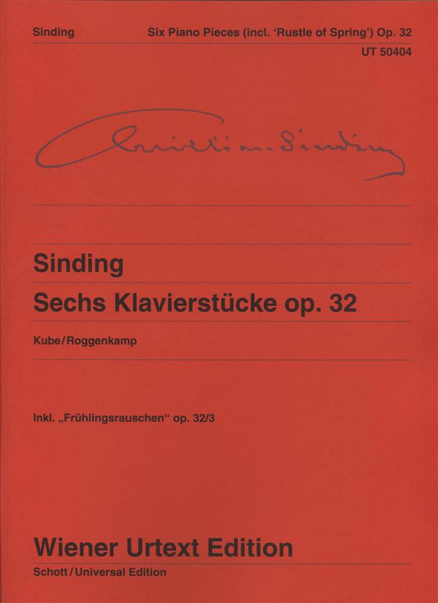Six Piano Pieces op. 32