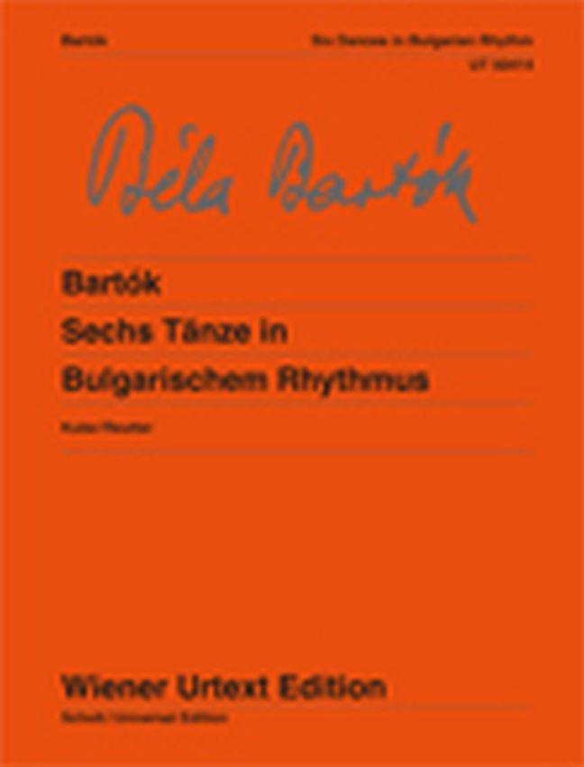 6 Tänze in Bulgarischem Rhythmus aus Mikrokosmos