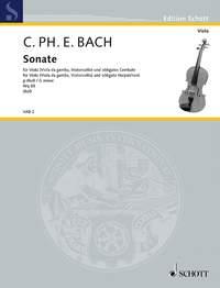 Sonata G Minor Wq88
