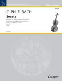 Sonate C Wtq78 (C.Ph.E)