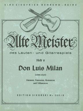 Pavanen, Fantasien, Romanzen und Villancicos