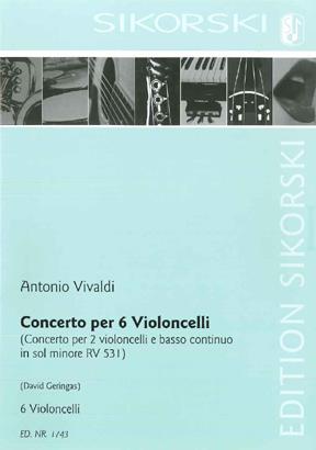 Concerto per 6 Violoncelli