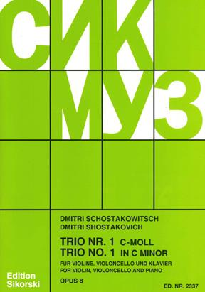 Trio N. 1 Op. 8 Vn, Vc E Pf