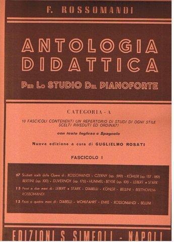 Antologia Didattica Cat. A Vol. 1