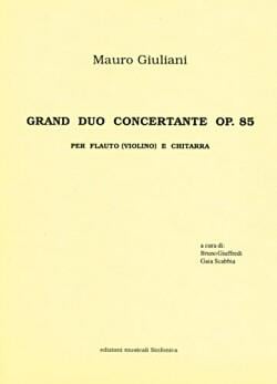 Grand Duo Concertante Op.85