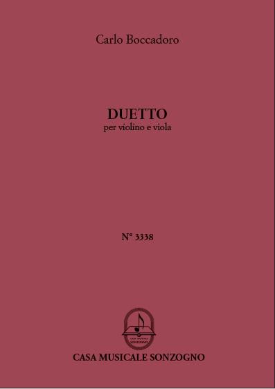 Duetto, per Violino e Viola