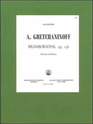 Brimborions For Clarinet and Piano