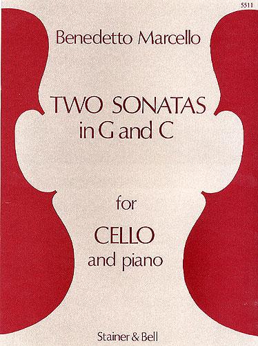 Sonatas In G and C For Cello and Piano