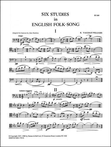 Six Studies In English Folk Song