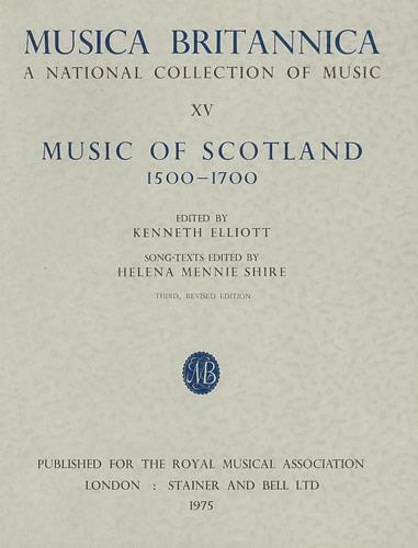 Music Of Scotland 1500-1700