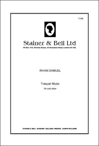 Traquair Music For Solo Oboe