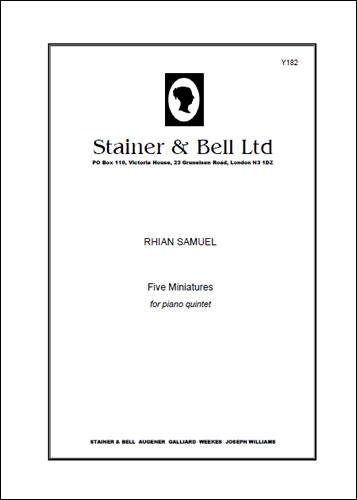 Five Miniatures For Piano Quintet