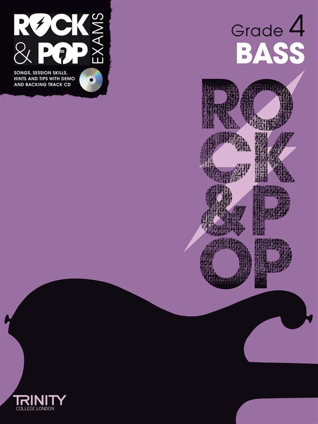 Rock & Pop Exams: Bass Grade 4-CD