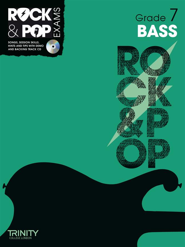 Rock & Pop Exams: Bass Grade 7-CD