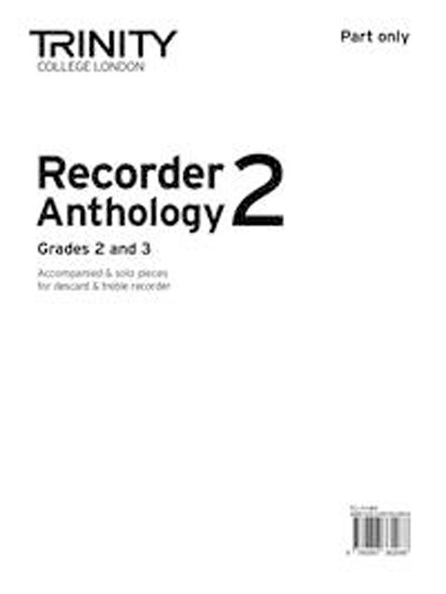 Recorder Anthology book 2 Part Only