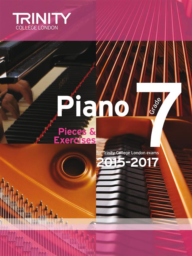 Piano Grade 7 book only 2015-2017