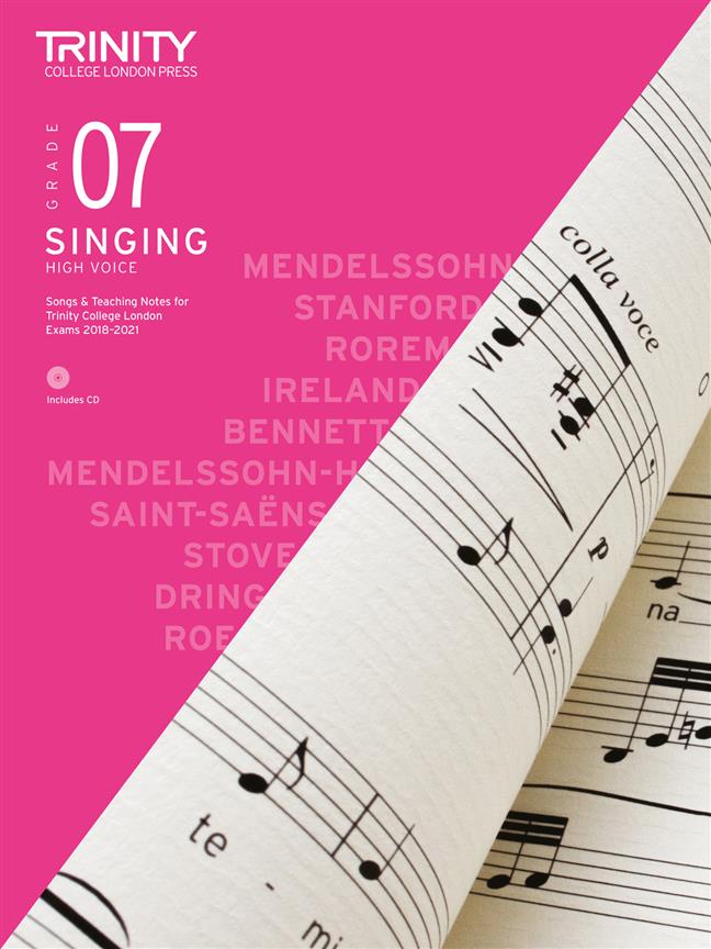 Singing Grade 7 High 2018-2021 (with CD)