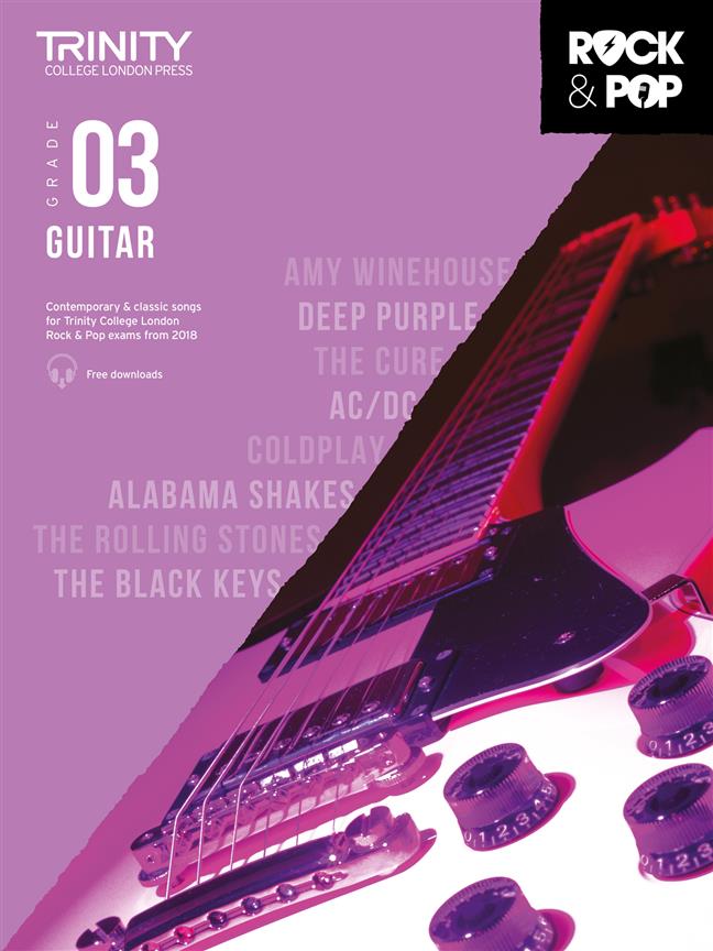 Trinity Rock and Pop 2018 Guitar Grade 3