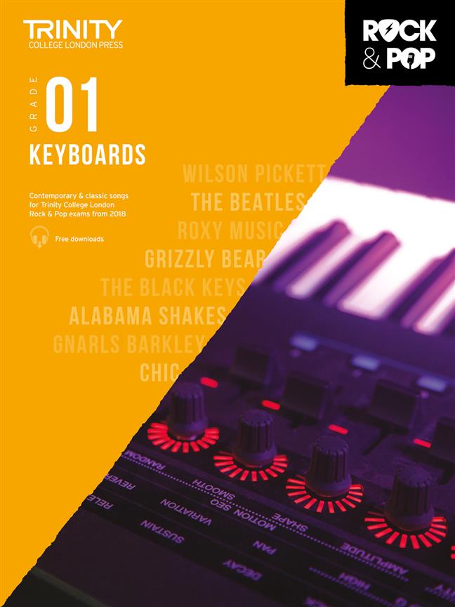 Trinity Rock and Pop 2018 Keyboards Grade 1